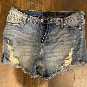 Denim shorts